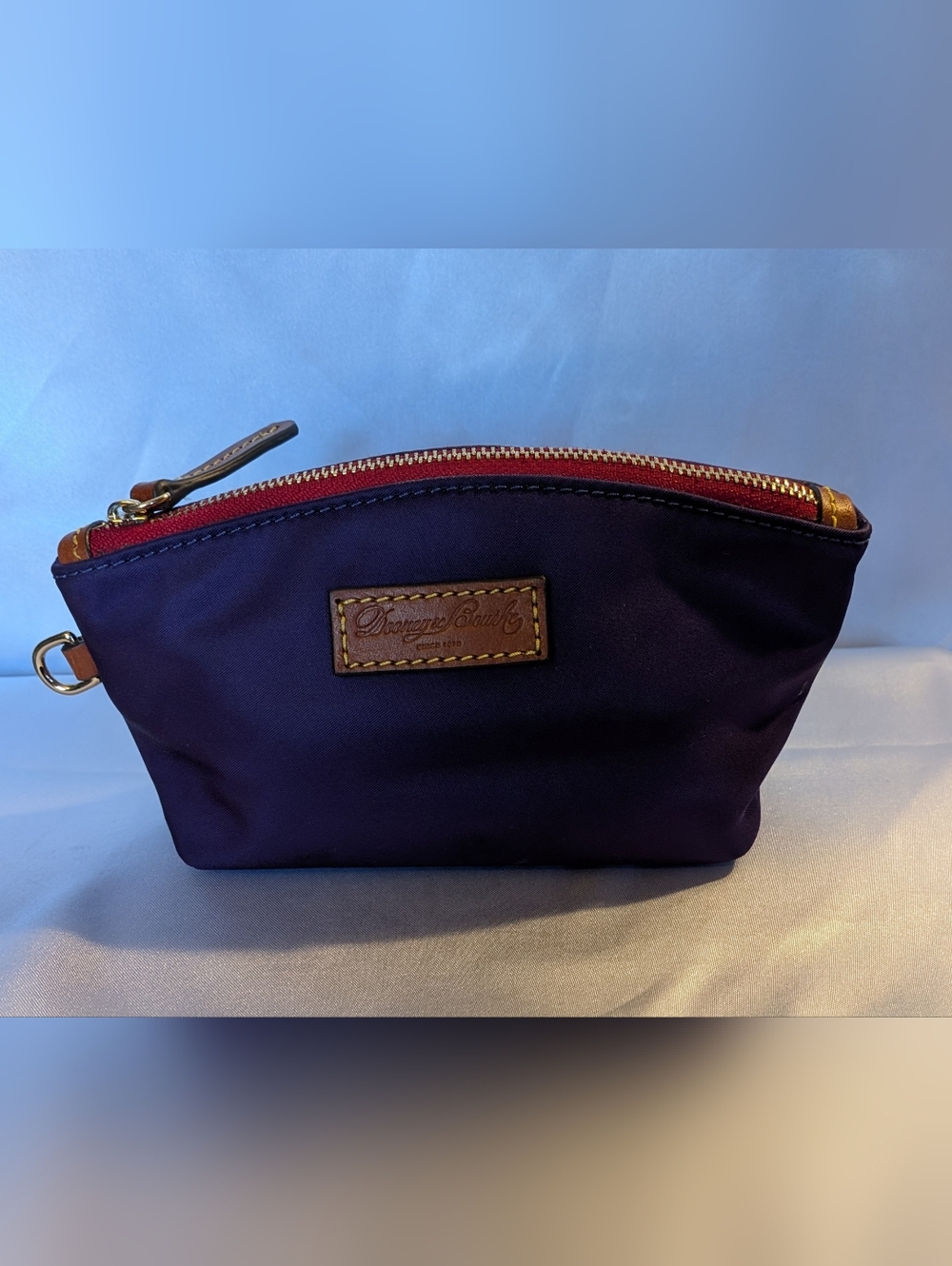 New! Dooney & Bourke Elegant Purple Cosmetic Case